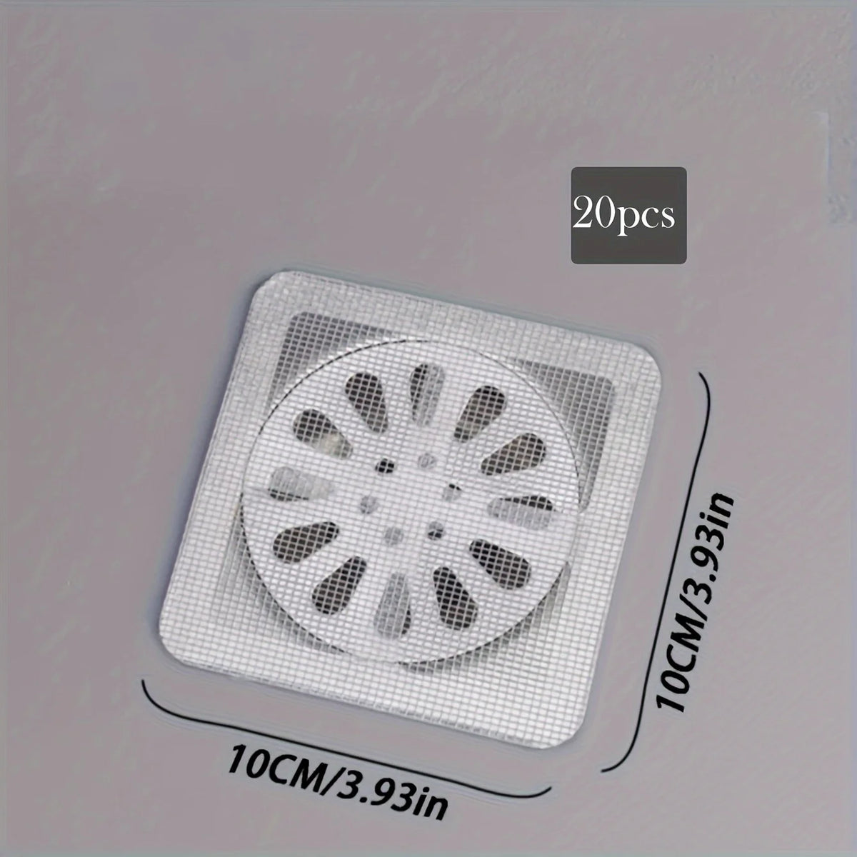 Floor Drain Sticker, Insect-proof Self-adhesive Bathroom Hair Filter Net, Sewer Filter, Kitchen Anti-blocking Mesh Net