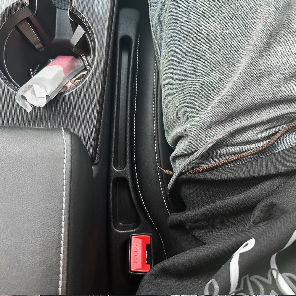 Car Seat Gap Filler Side Seam Plug Strip Leak-proof Filling Strip For All Car Model Wallet Phone Holder Car Accessories