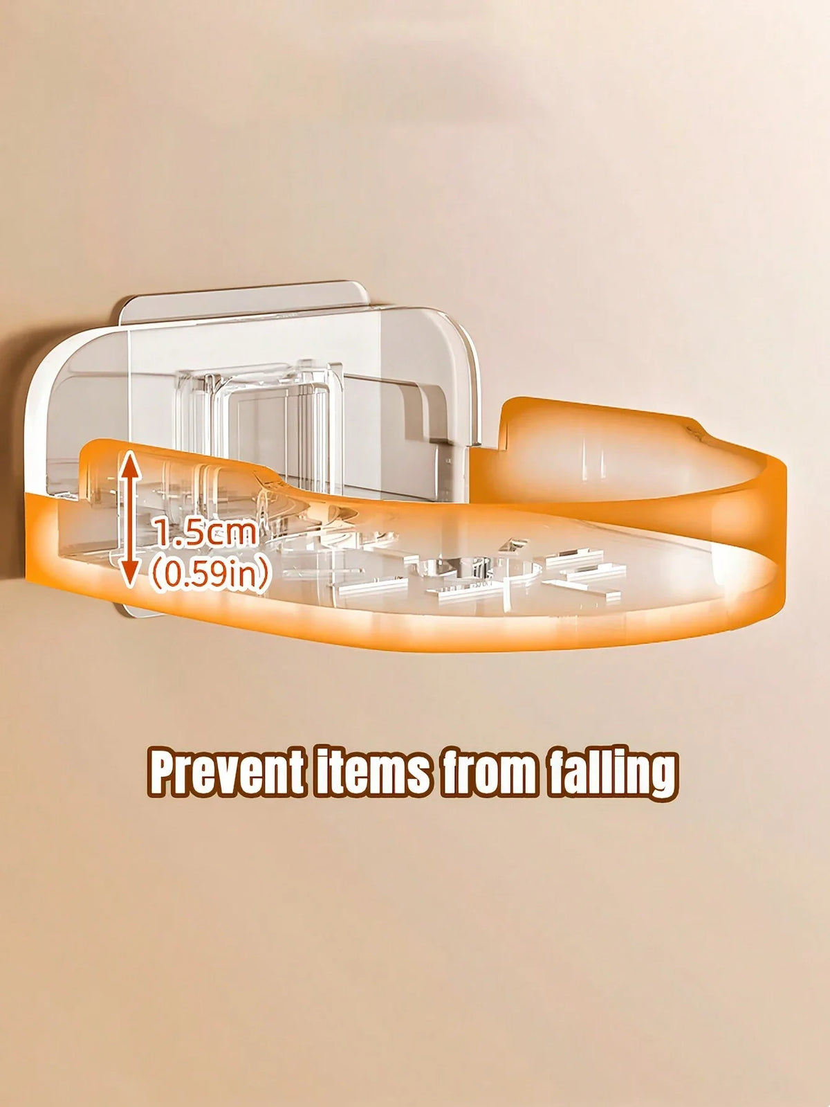 Universal Non-Drilling Wall Mount for CCTV Camera - Durable and Space-Saving Storage Holder