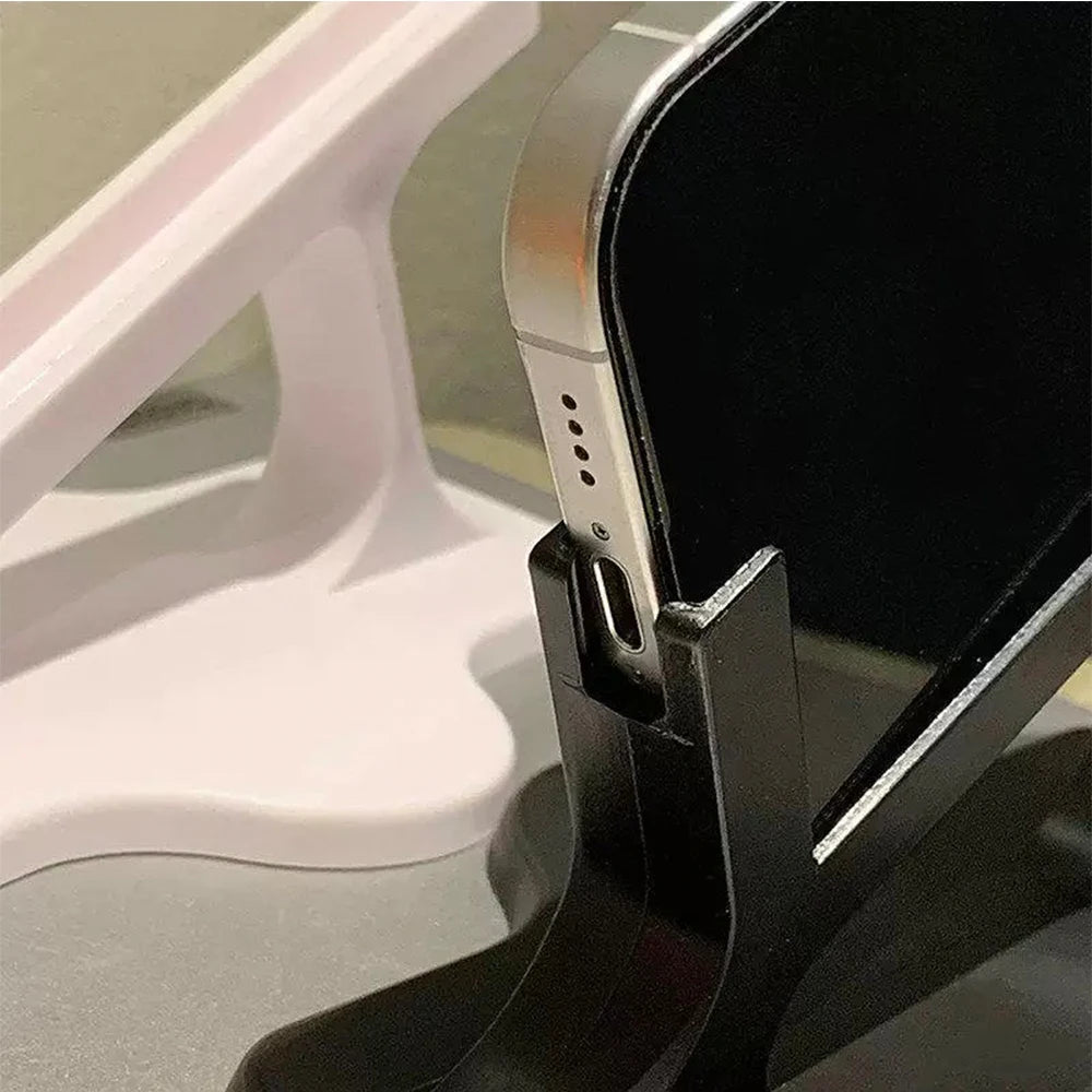 Bed Lazy Phone Stand for Side Lying, Stable Ergonomic Phone Holder for Hands-Free Viewing, Perfect for Bedtime Entertainment