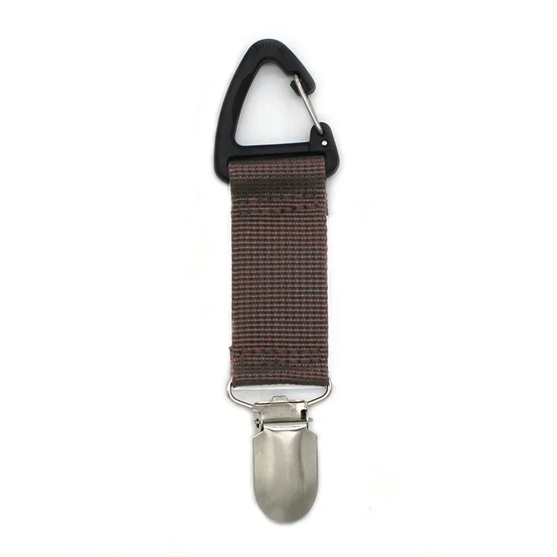 Outdoor Travel Straw Hat Clip Portable Hat Companion Bag Clip Multi-Purpose Outdoor Glove Organizer