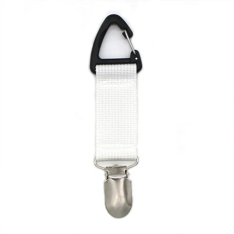 Outdoor Travel Straw Hat Clip Portable Hat Companion Bag Clip Multi-Purpose Outdoor Glove Organizer