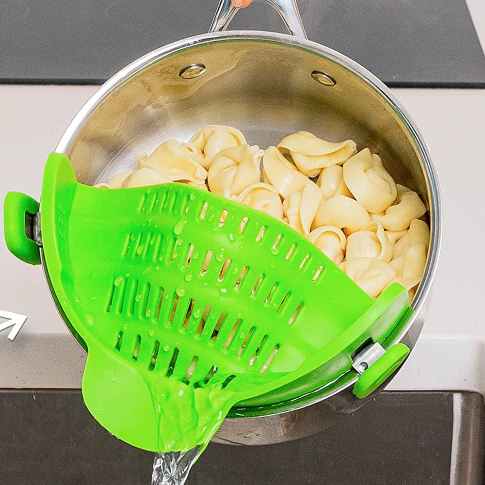 Clip-On Pot Strainer – Adjustable Kitchen Colander