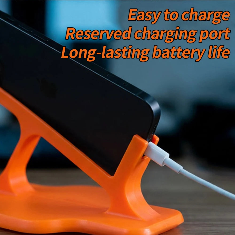 Bed Lazy Phone Stand for Side Lying, Stable Ergonomic Phone Holder for Hands-Free Viewing, Perfect for Bedtime Entertainment