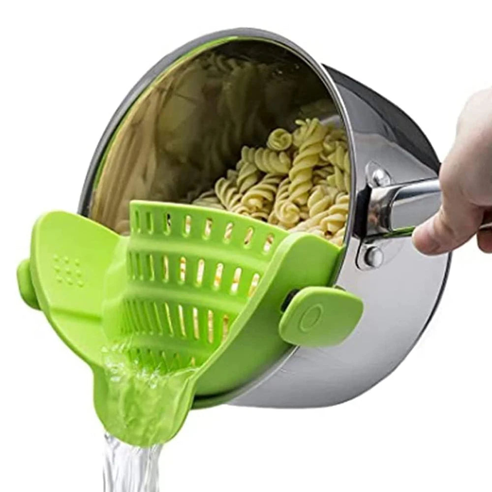 Clip-On Pot Strainer – Adjustable Kitchen Colander