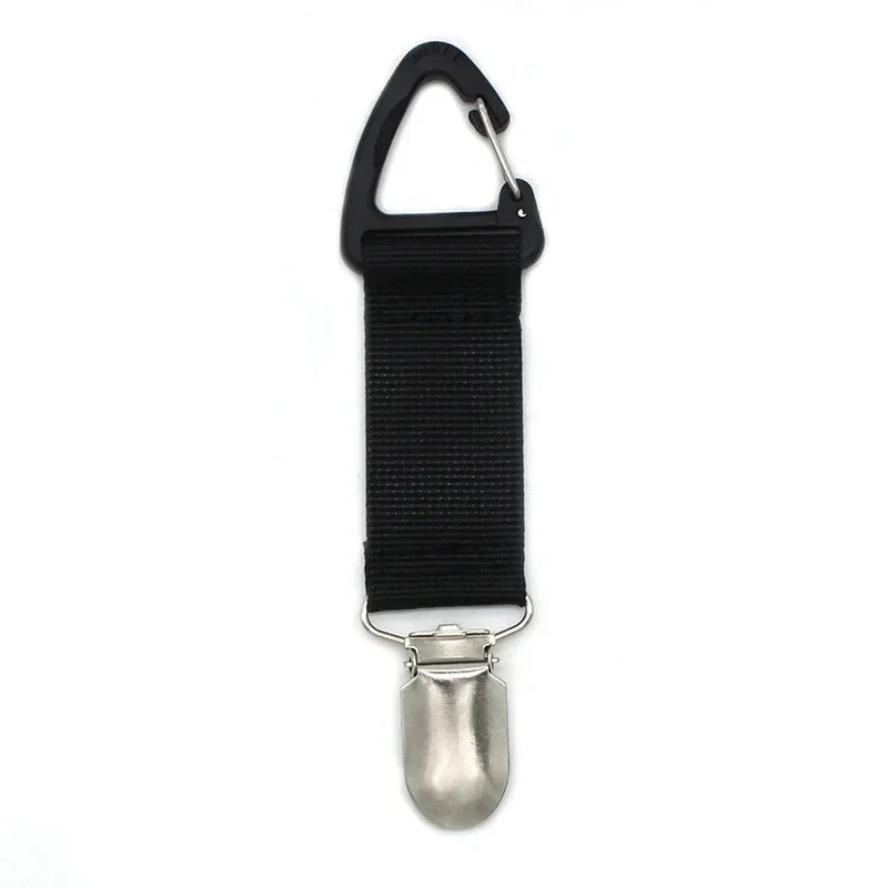 Outdoor Travel Straw Hat Clip Portable Hat Companion Bag Clip Multi-Purpose Outdoor Glove Organizer