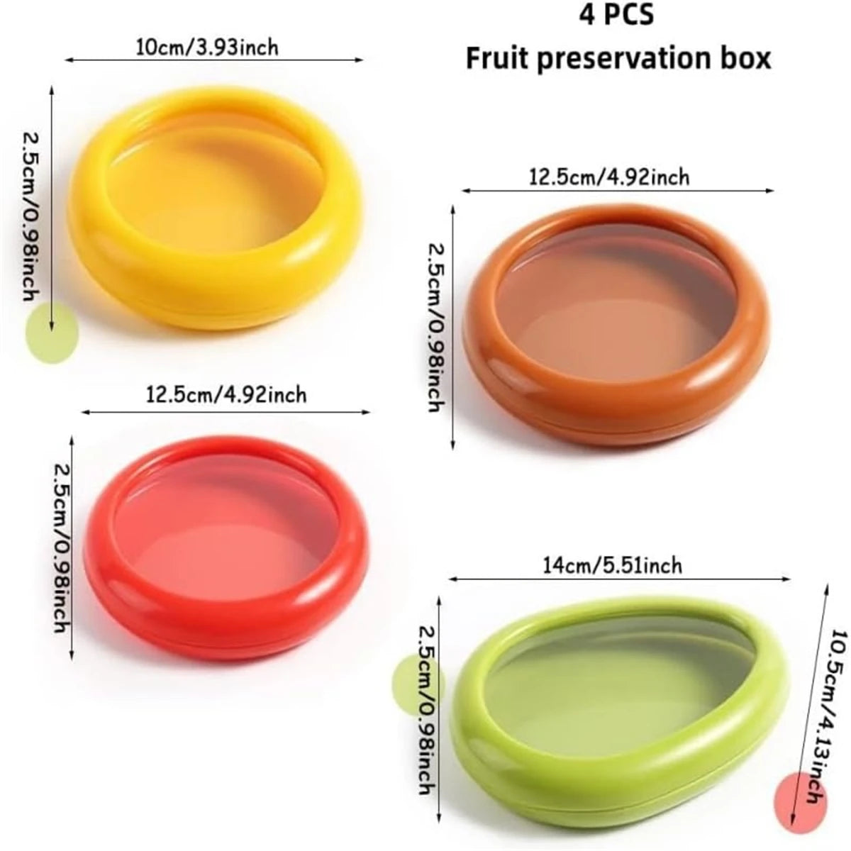 Fresh Food Storage Container – Fruit & Vegetable Crisper