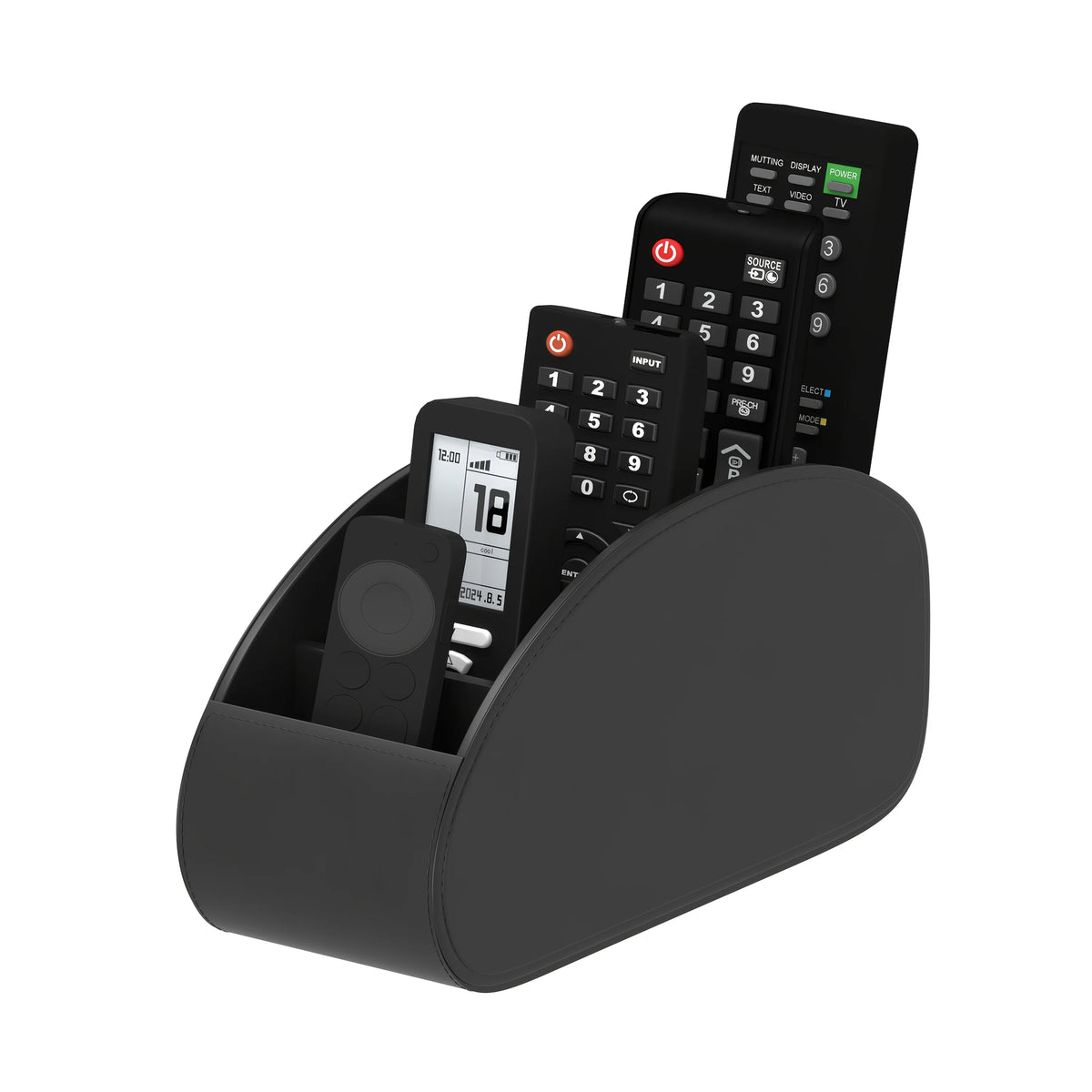 1pc Control Holder - Remote Caddy Tray Organizer for TV, Media Players, Pens,  Space-Saving Desktop & Bedside Table Organizer