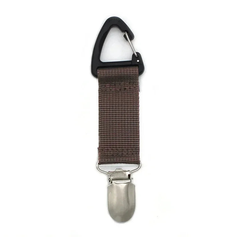 Outdoor Travel Straw Hat Clip Portable Hat Companion Bag Clip Multi-Purpose Outdoor Glove Organizer